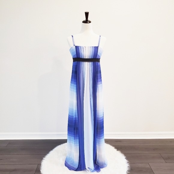 BCBG Silk strapless maxi dress - Picture 2 of 9